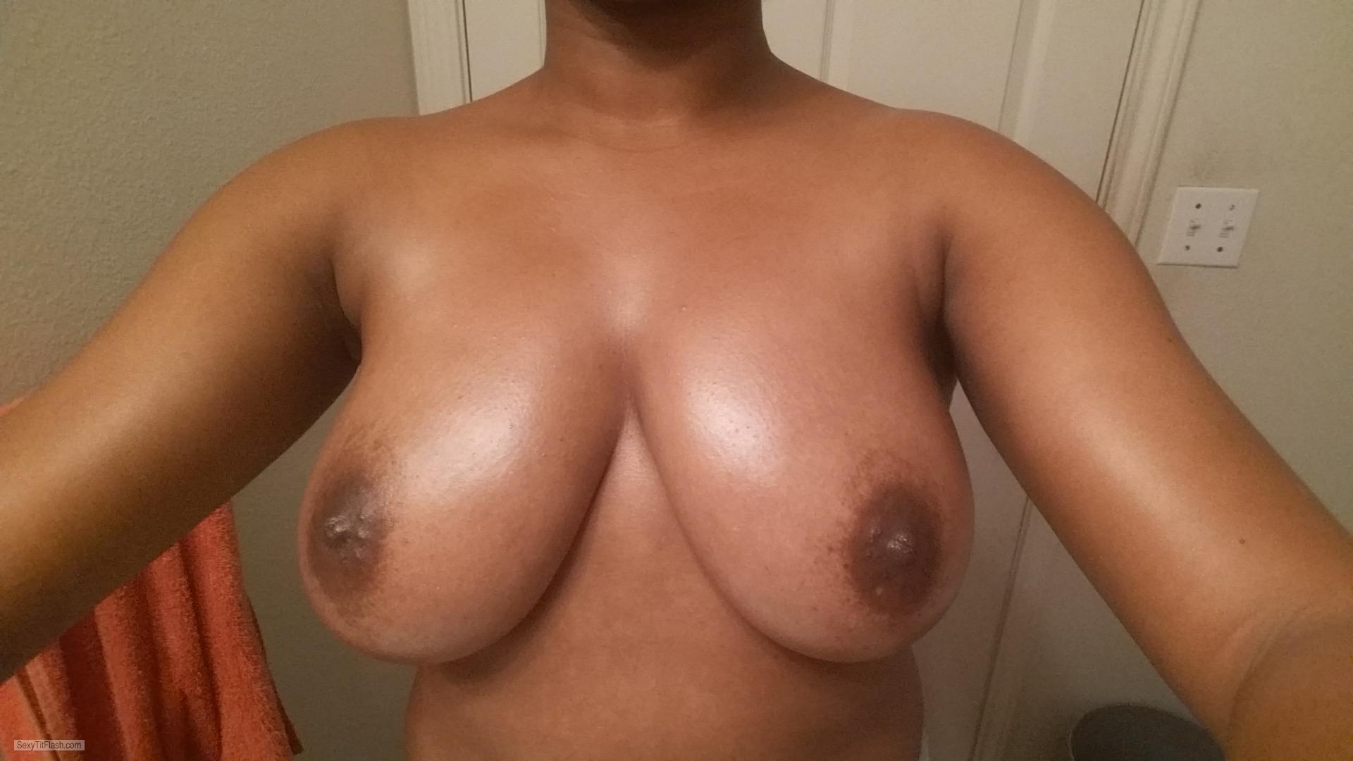My Big Tits Selfie by Hot African